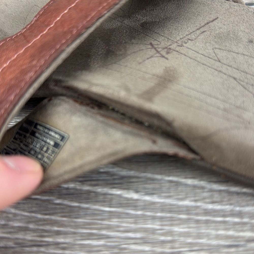 Teva Keelie  Brown Leather Womens Sz 7.5 Thong Slip On T-Strap Flip Flop Sandals - Picture 12 of 15